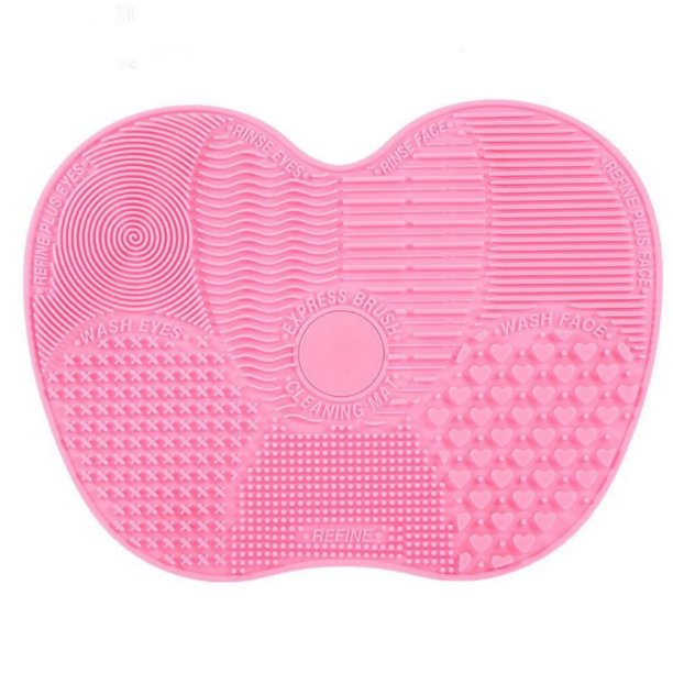 Pink Silicone Makeup Brush Cleaning - Beauty Derma Bahrain